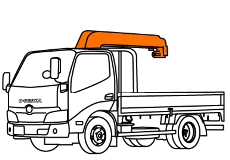 クレーン付き(ユニック)