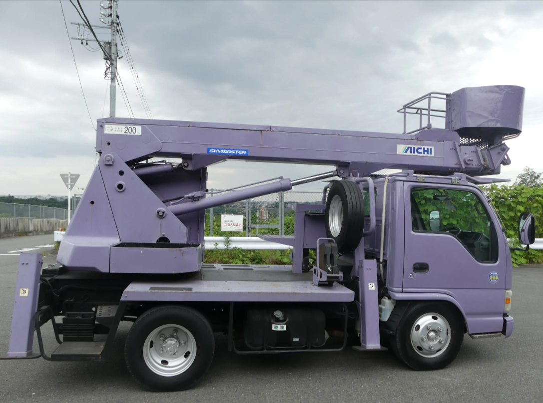 いすゞ エルフ  高所・建柱車 KR-NKR81E3N H15｜画像3