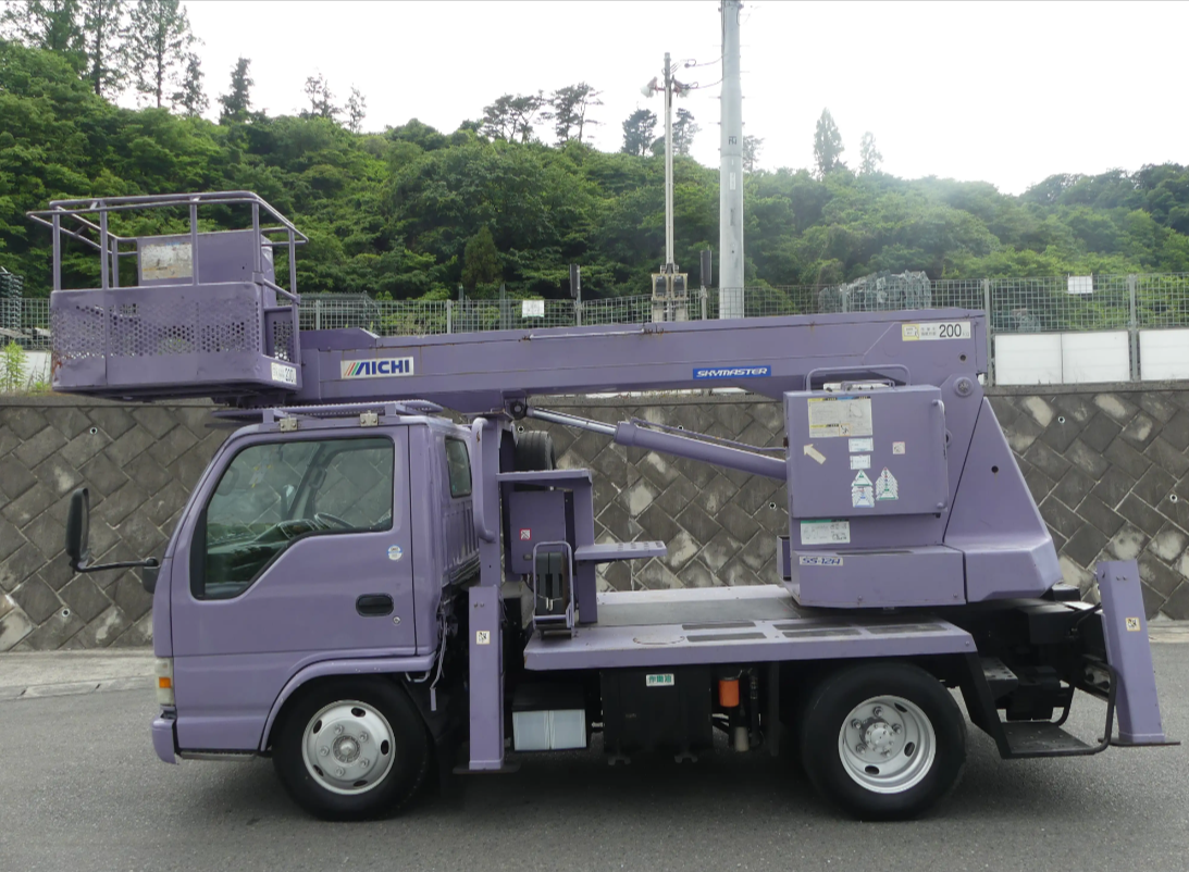 いすゞ エルフ  高所・建柱車 KR-NKR81E3N H15｜画像4