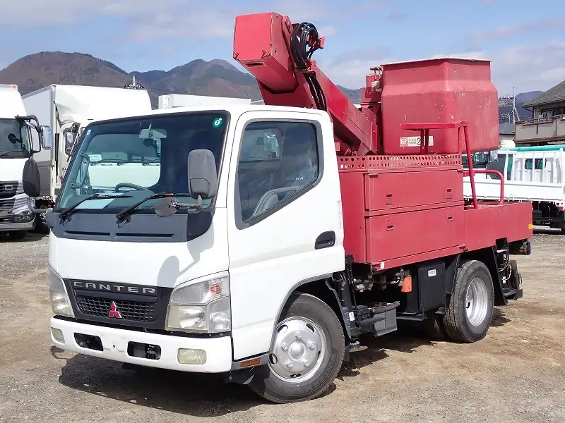 三菱 キャンター  高所・建柱車 PA-FE73DB H18