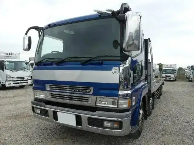 三菱 スーパーグレート  車両重機運搬 KL-FS50MTZ H16