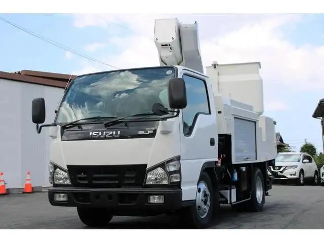 いすゞ エルフ  高所・建柱車  H18