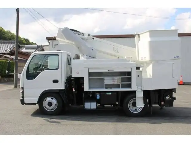 いすゞ エルフ 高所・建柱車 H18|画像5