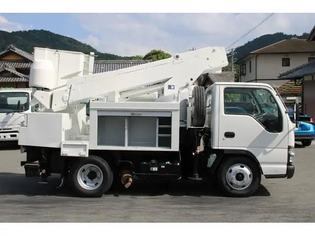 いすゞ エルフ 高所・建柱車 H18|画像4