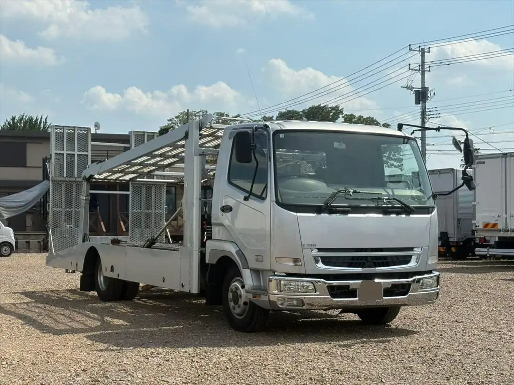 三菱 ファイター 車両重機運搬 PA-FK71F H19|画像2