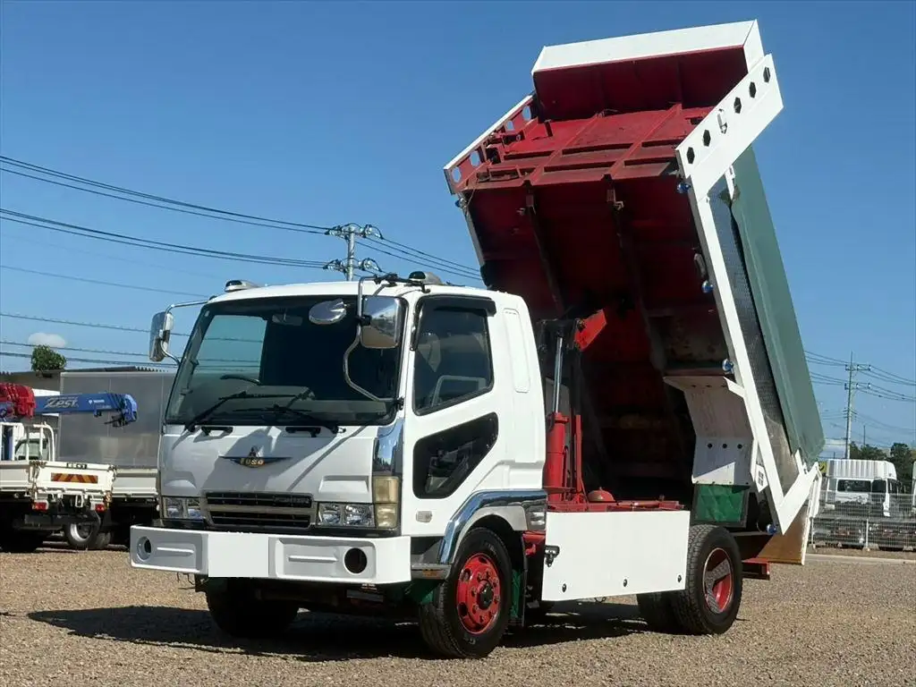 三菱 ファイター  ダンプ PJ-FK61FEZ H17
