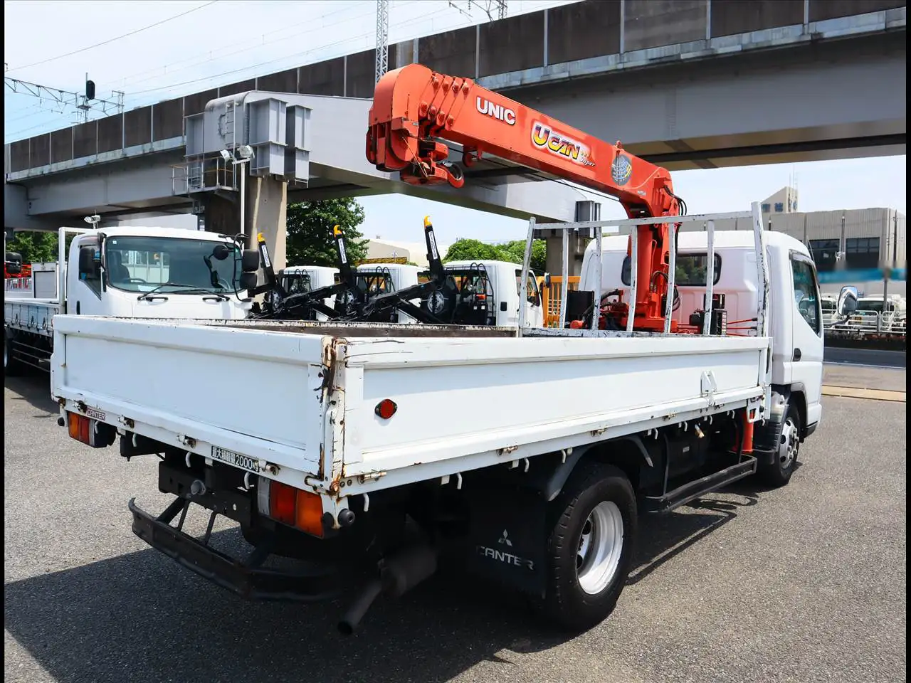 三菱 キャンター クレーン付き(ユニック) KK-FE83EEN H16|画像3