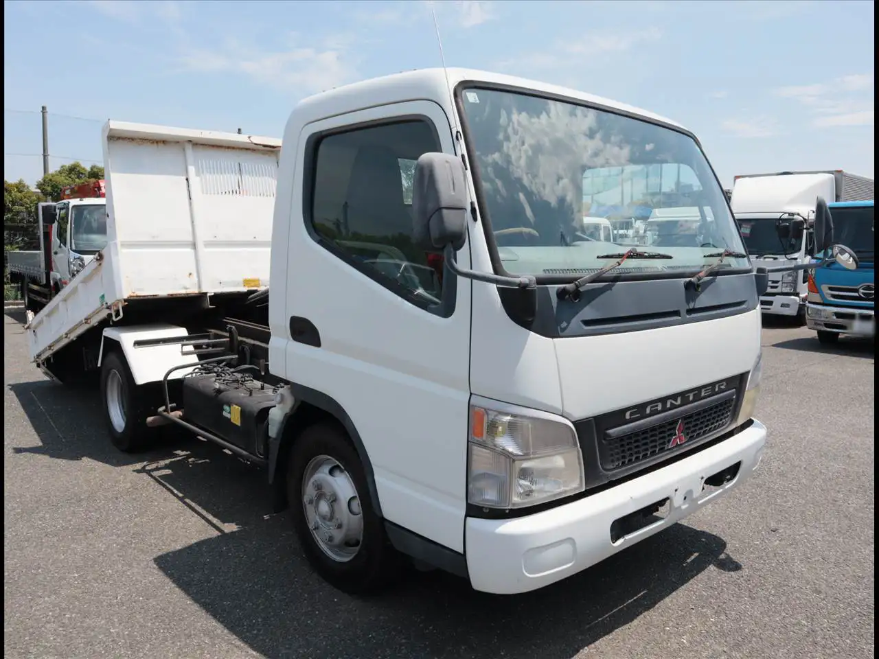 三菱 キャンター ダンプ PA-FE83DCY H17|画像2