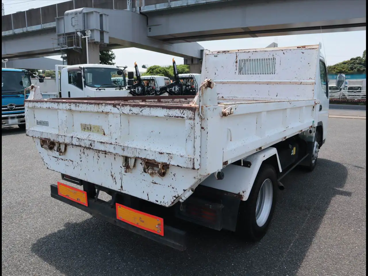 三菱 キャンター ダンプ PA-FE83DCY H17|画像3