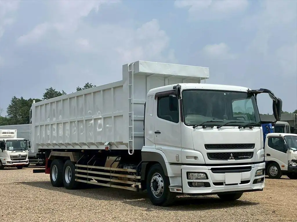 三菱 スーパーグレート ダンプ QKG-FV50VZ H25|画像2