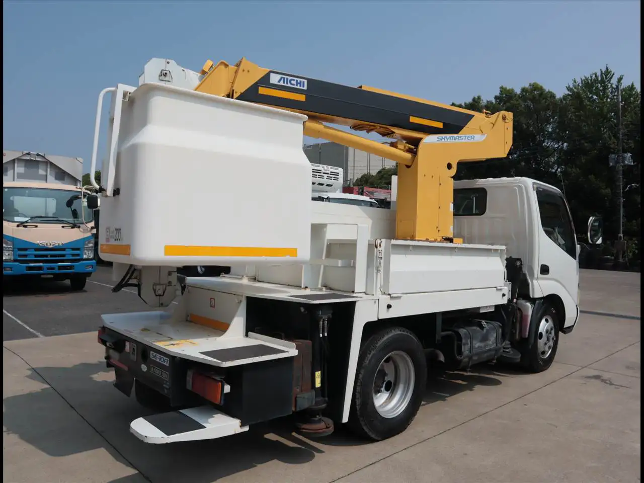日野 デュトロ 高所・建柱車 PB-XZU301X H19|画像3