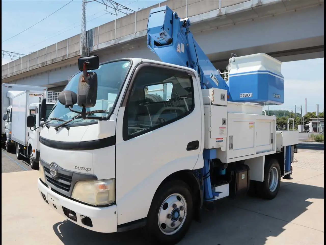 日野 デュトロ  高所・建柱車 BDG-XZU304X H19