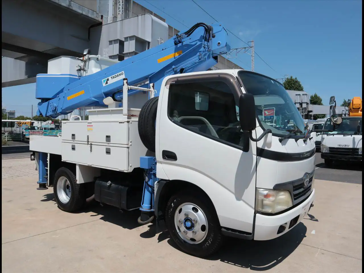 日野 デュトロ 高所・建柱車 BDG-XZU304X H19|画像2