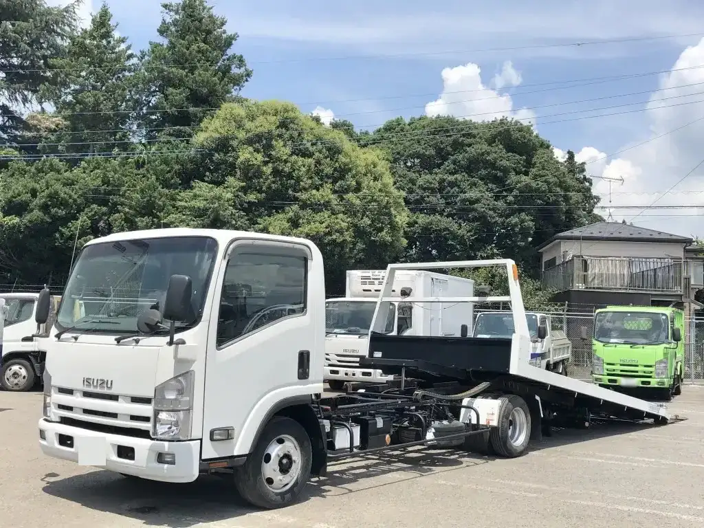 いすゞ エルフ  車両重機運搬 BKG-NPR85AN H19