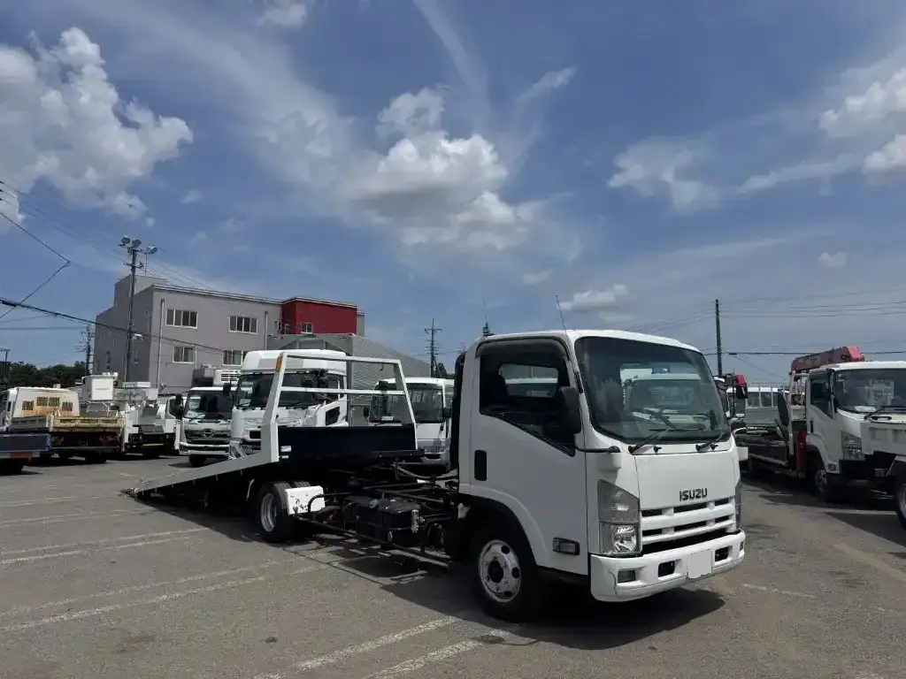 いすゞ エルフ  車両重機運搬 BKG-NPR85AN H19｜画像2