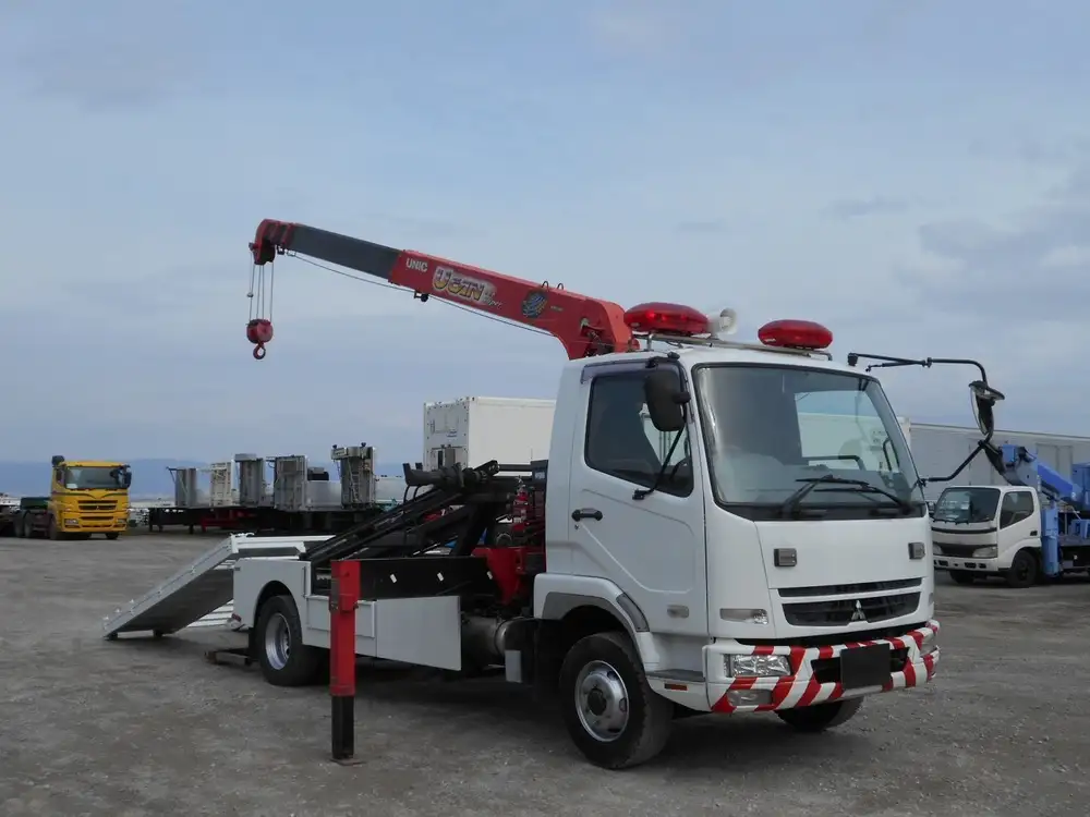 三菱 ファイター  車両重機運搬 PA-FK71F H18｜画像2