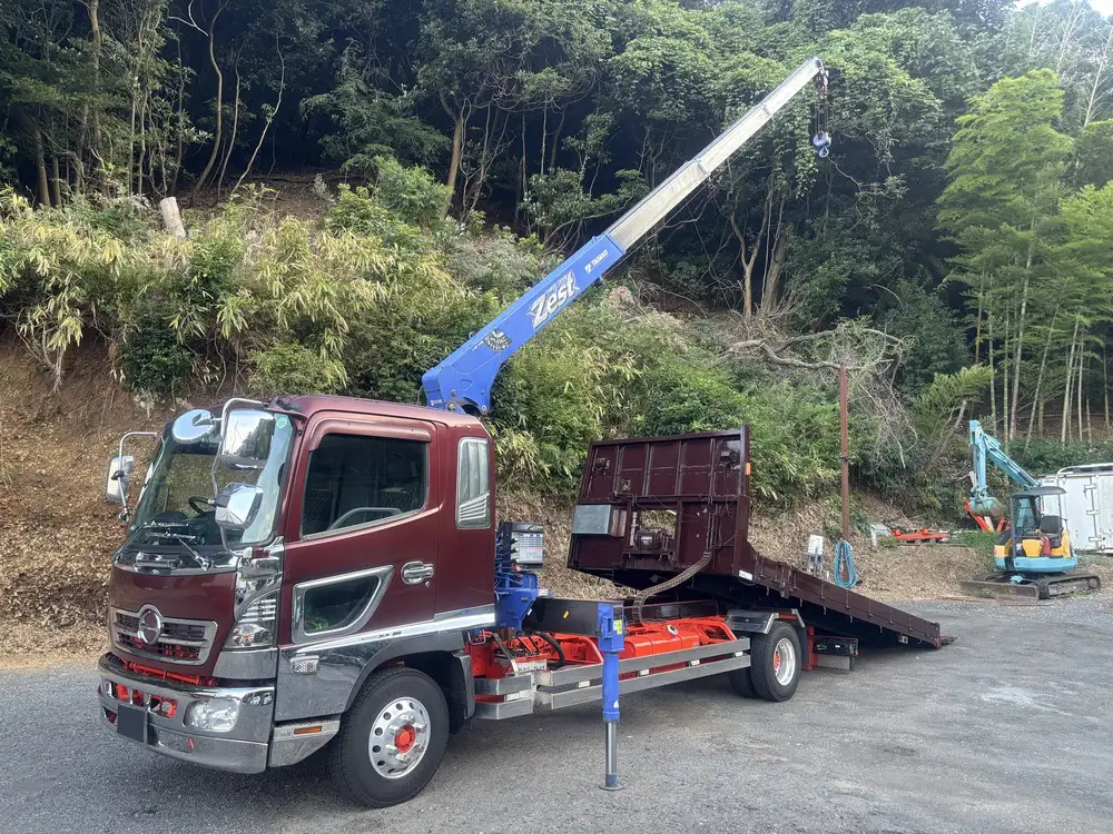 日野 レンジャー  車両重機運搬 KK-FD1JLEA H15