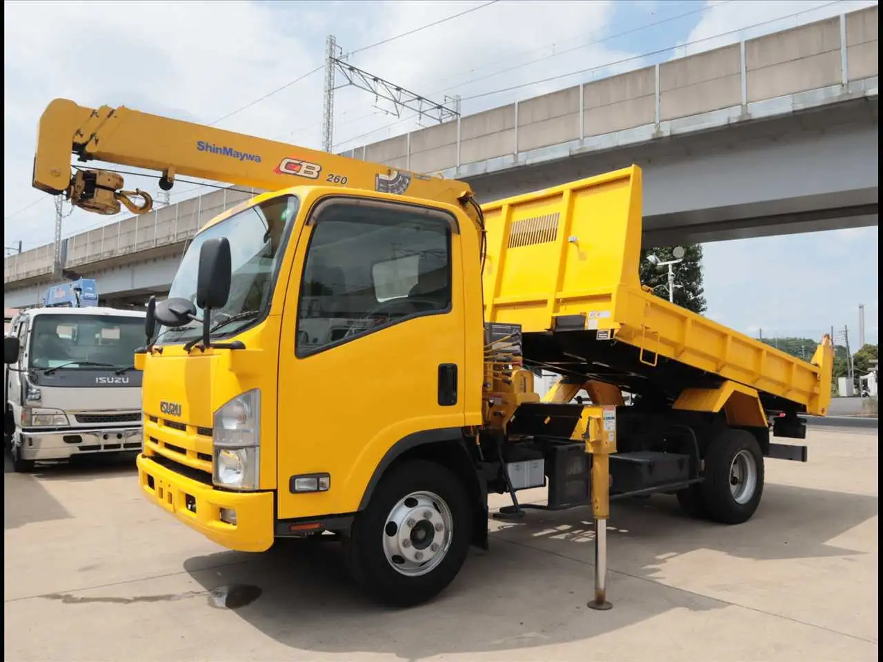 いすゞ エルフ  ダンプ PDG-NPR75N H19