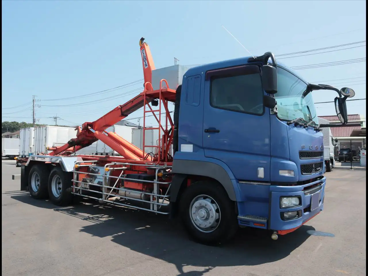 三菱 スーパーグレート  アームロール QKG-FV50VY H25｜画像2