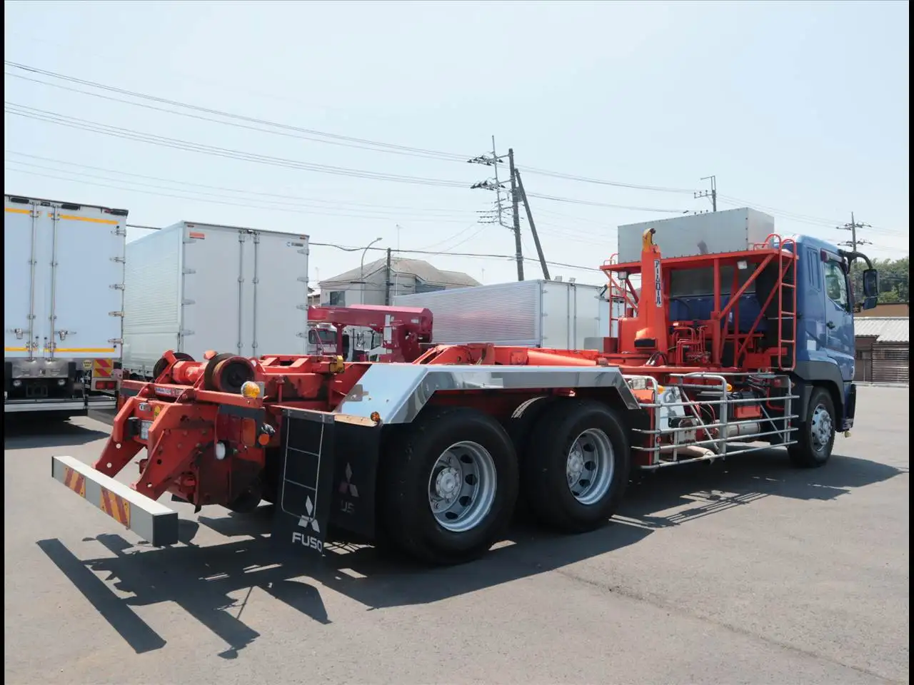 三菱 スーパーグレート  アームロール QKG-FV50VY H25｜画像3