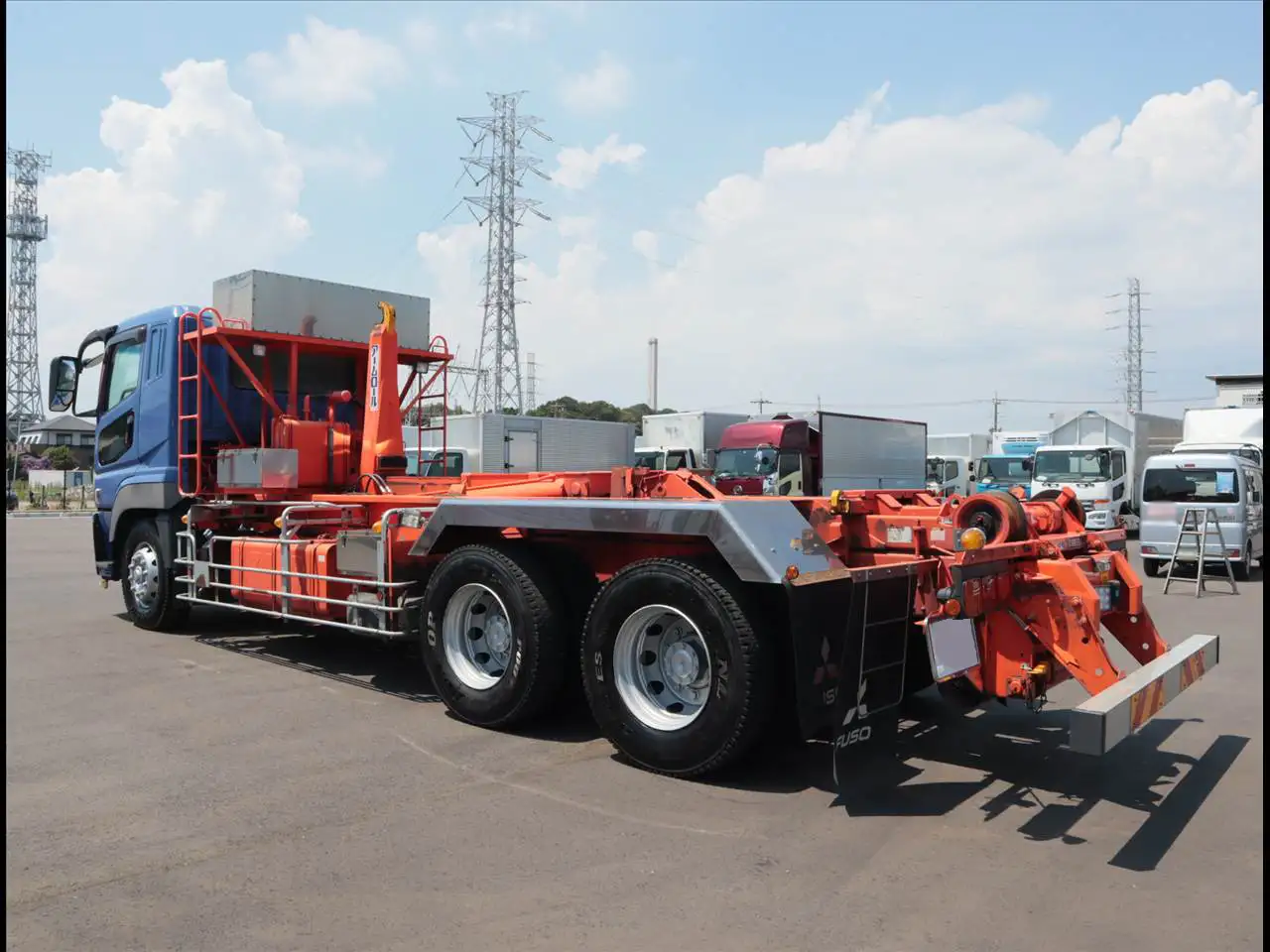 三菱 スーパーグレート  アームロール QKG-FV50VY H25｜画像4