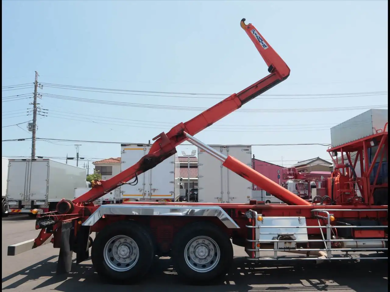 三菱 スーパーグレート  アームロール QKG-FV50VY H25｜画像8