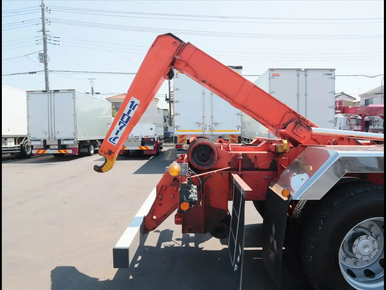 三菱 スーパーグレート  アームロール QKG-FV50VY H25｜画像9