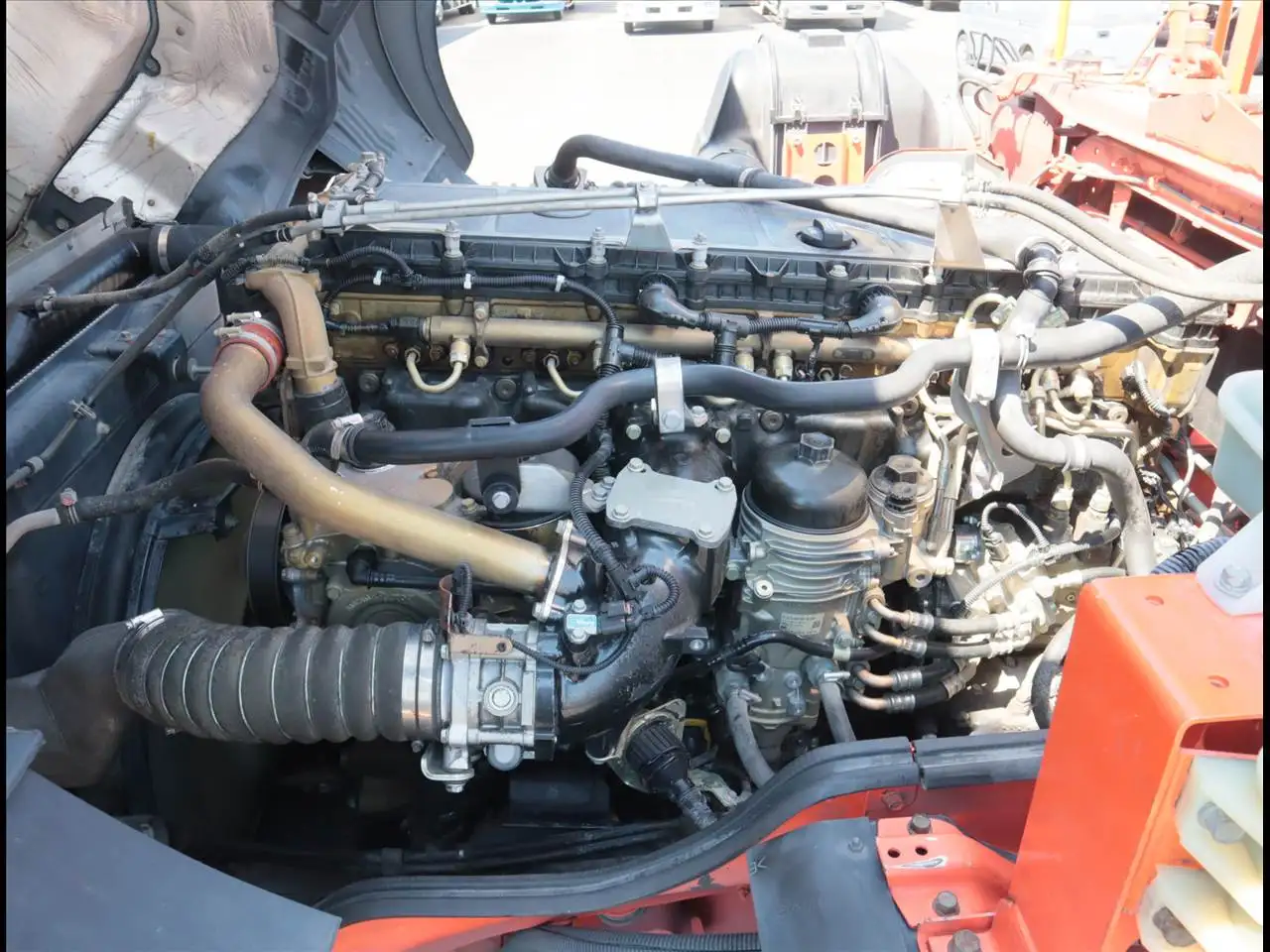 三菱 スーパーグレート  アームロール QKG-FV50VY H25｜画像19