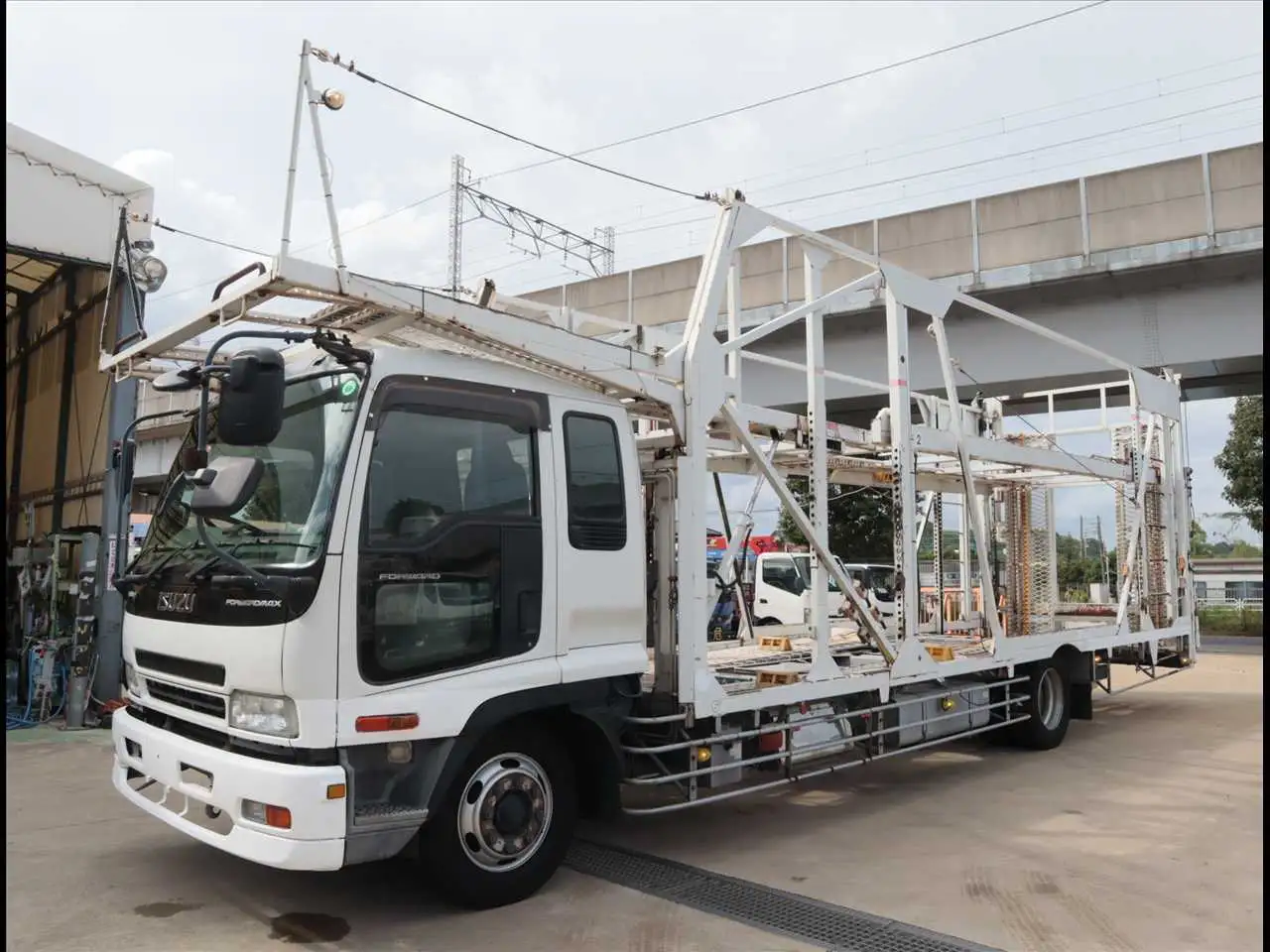 いすゞ フォワード  車両重機運搬 PJ-FSD34P4 H19