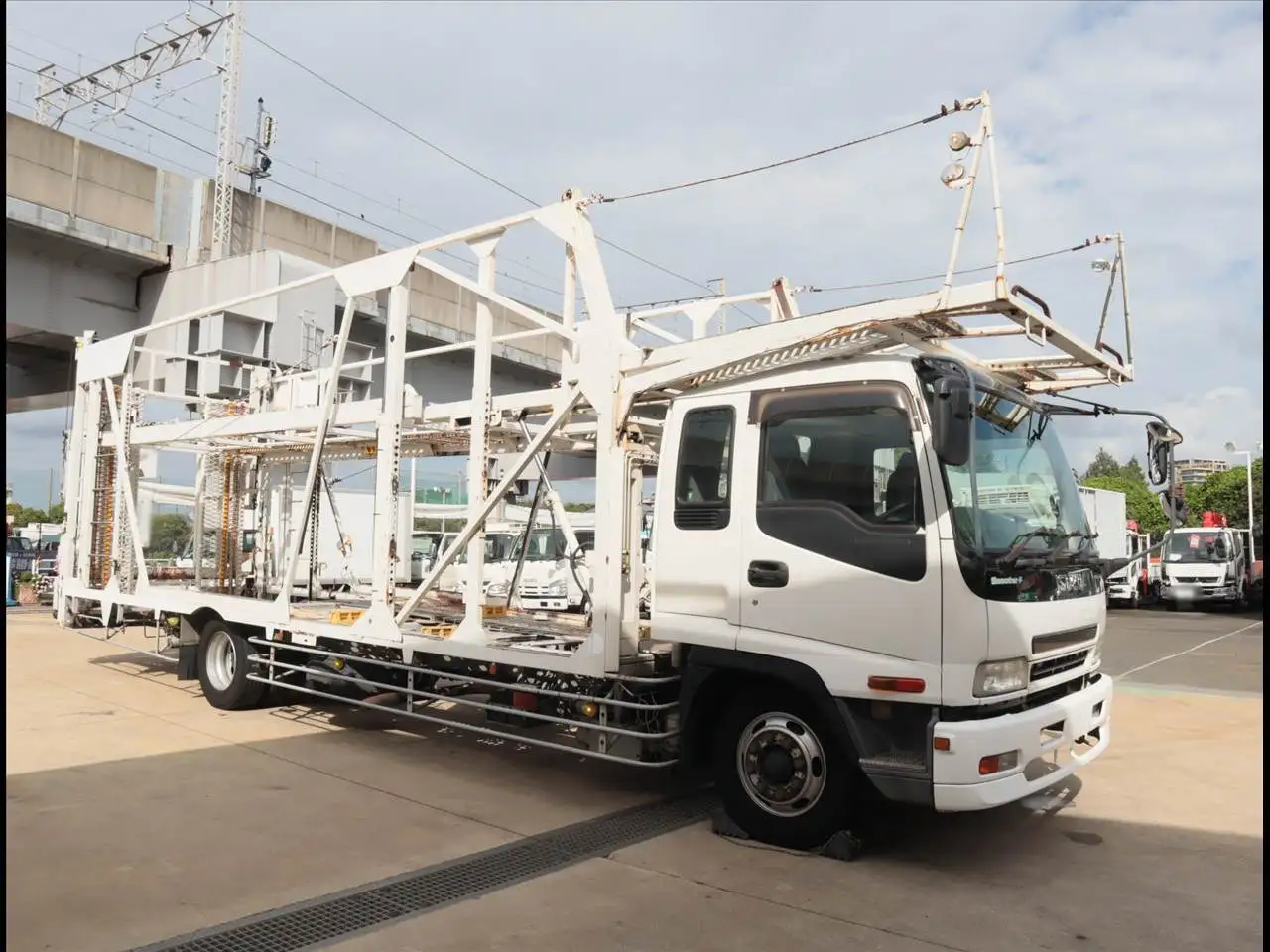 いすゞ フォワード  車両重機運搬 PJ-FSD34P4 H19｜画像2