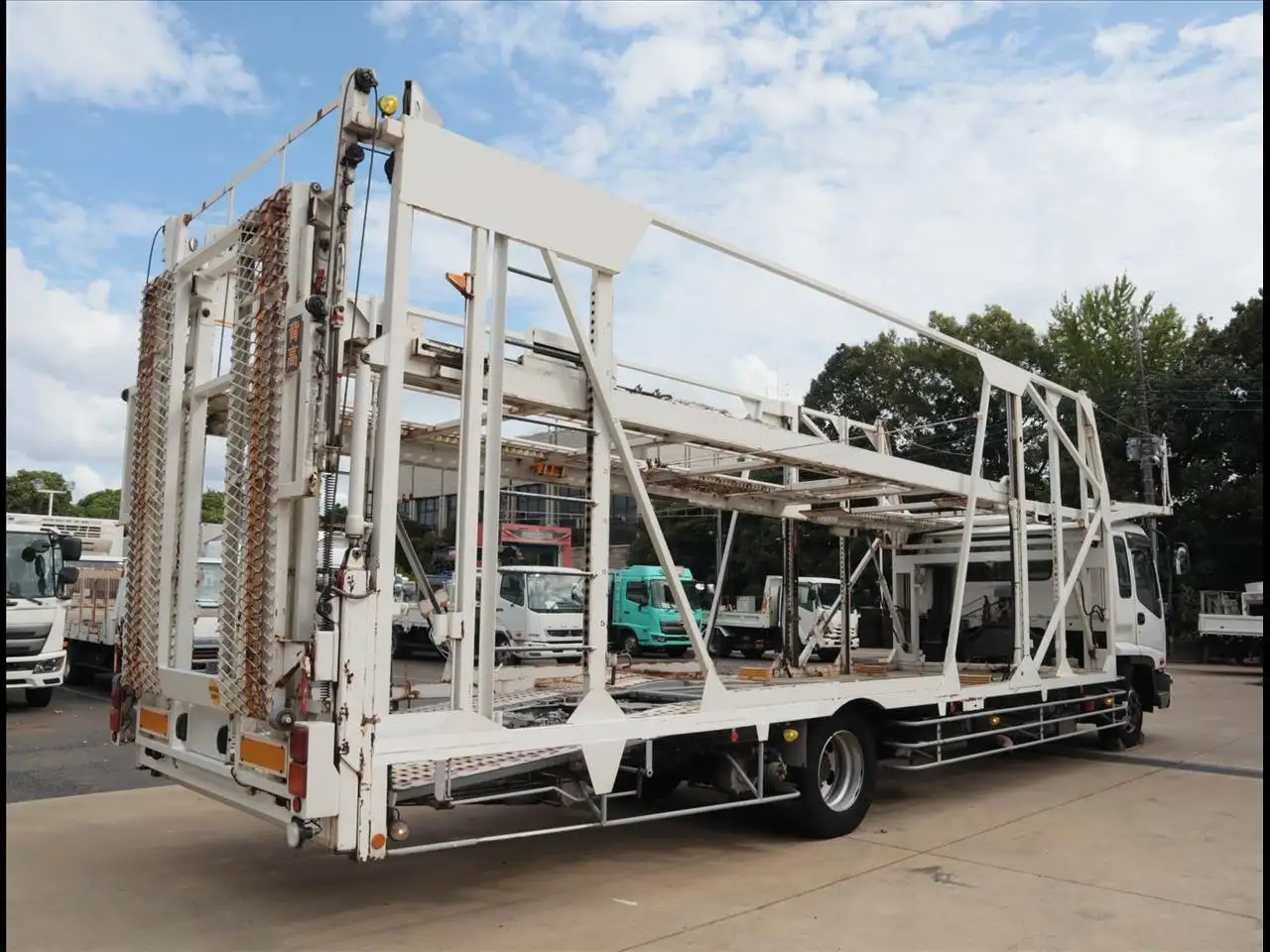 いすゞ フォワード  車両重機運搬 PJ-FSD34P4 H19｜画像3