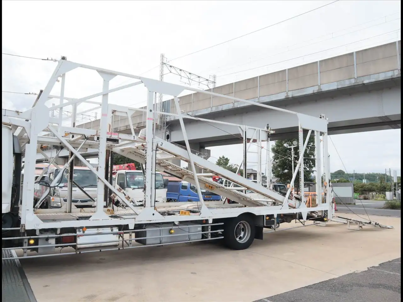 いすゞ フォワード  車両重機運搬 PJ-FSD34P4 H19｜画像6