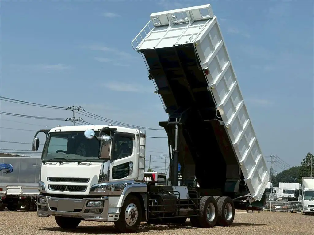 三菱 スーパーグレート  ダンプ BDG-FU50JY H19