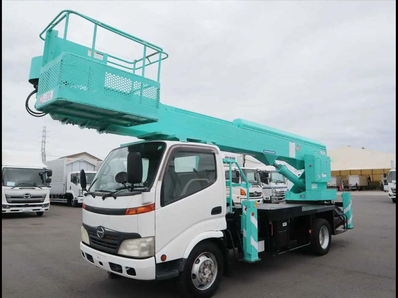 日野 デュトロ  高所・建柱車 BDG-XZU344M H19