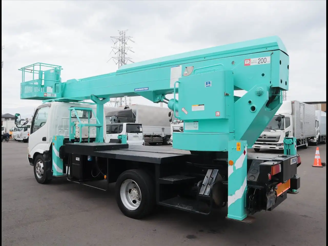 日野 デュトロ  高所・建柱車 BDG-XZU344M H19｜画像4