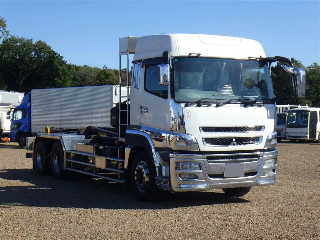 三菱 スーパーグレート  アームロール QKG-FV50VY H26｜画像2