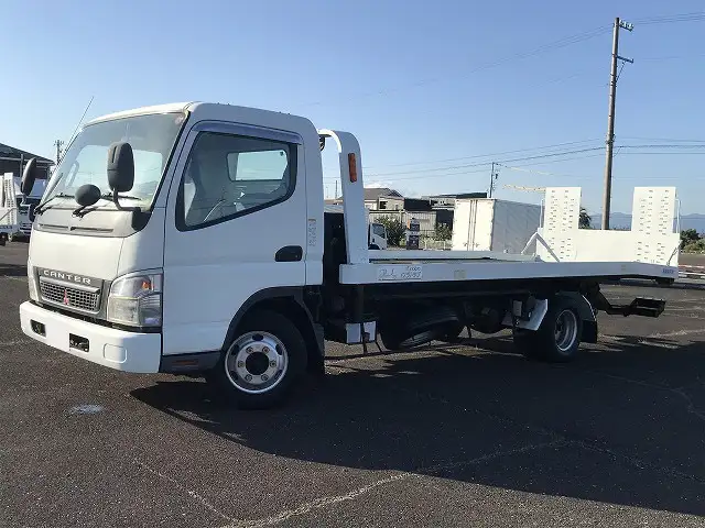 三菱 キャンター  車両重機運搬 PA-FE83DGN H18