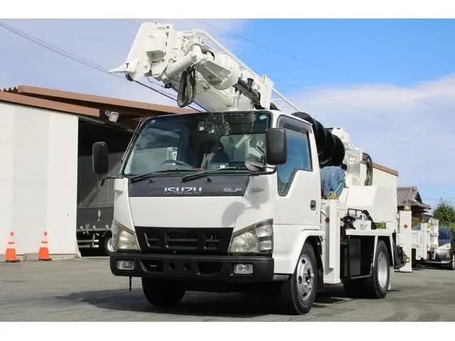 いすゞ エルフ  高所・建柱車  H19