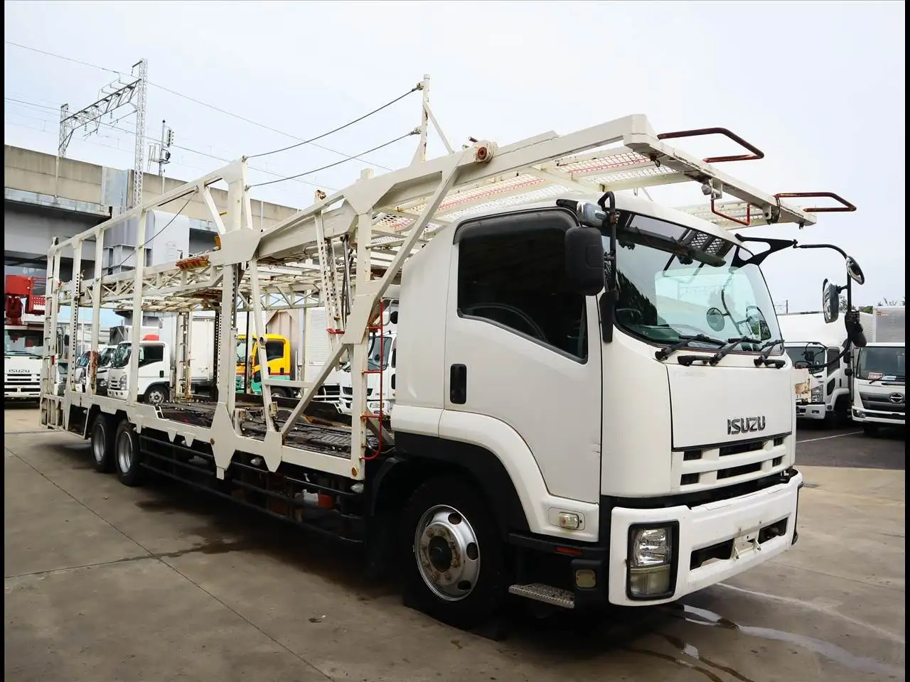 いすゞ フォワード  車両重機運搬 PDG-FVZ34U2 H22｜画像2