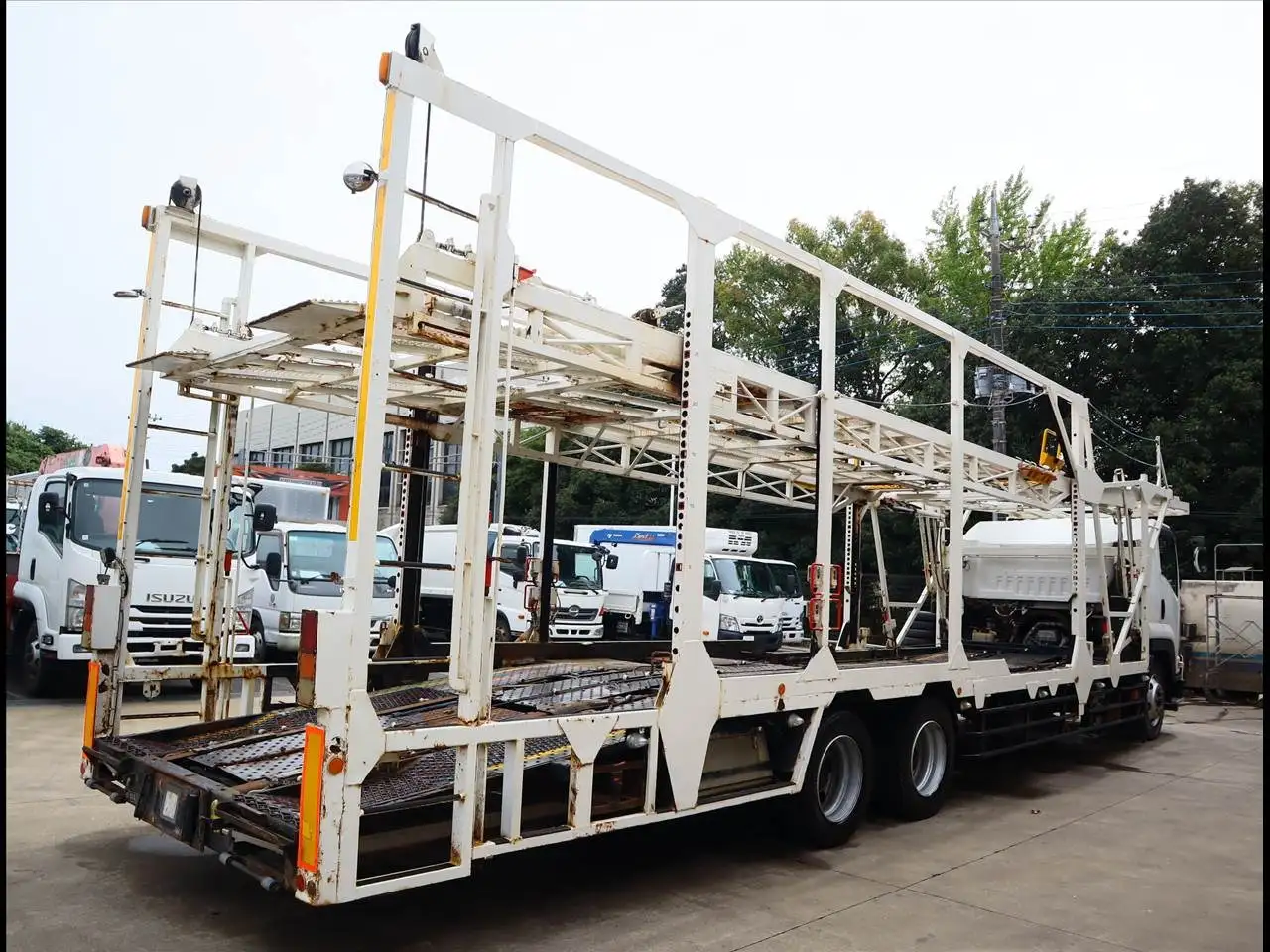 いすゞ フォワード  車両重機運搬 PDG-FVZ34U2 H22｜画像3